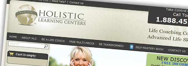 Holistic Learning Center Website Design