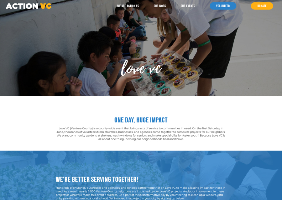 ActionVC Website Design by Guido Media