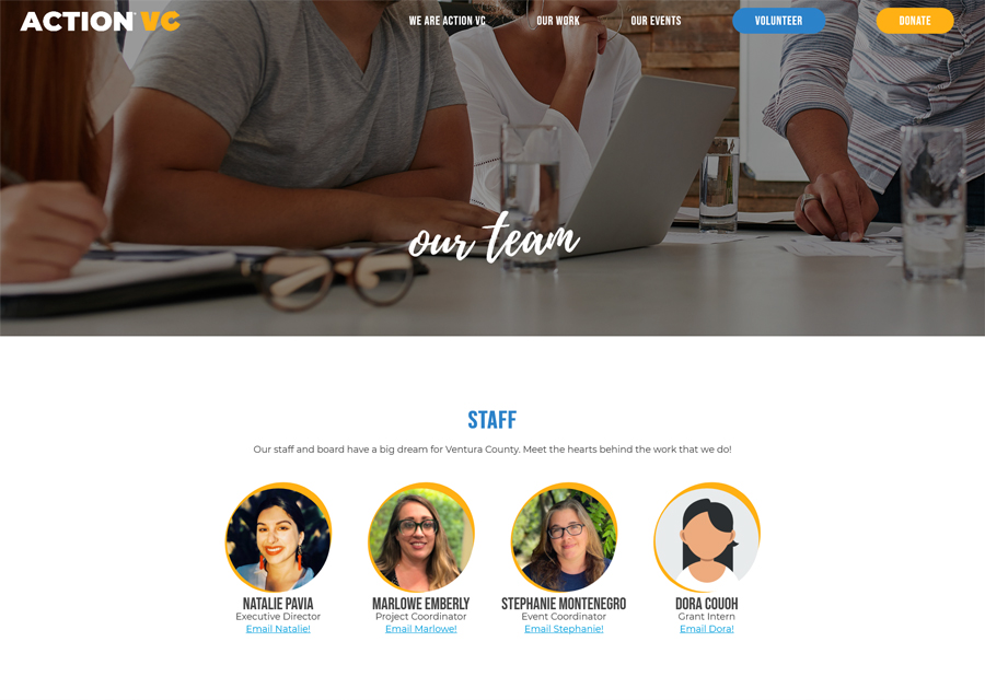 ActionVC Website Design by Guido Media