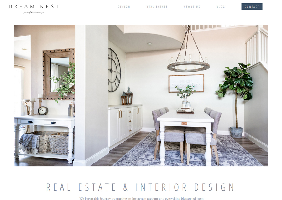 Dreamnest Homes Website Design by Guido Media